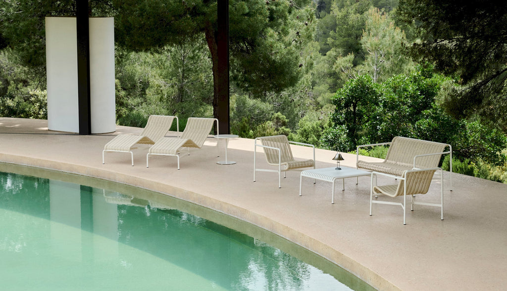 A coleção de exterior da Hay