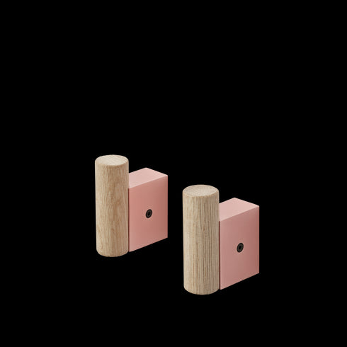 Cabide Attach Coat Hook - Rose