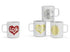 Caneca Coffee Mugs - Love Heart Crimson