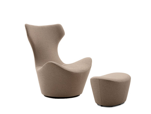Poltrona Grande Papilio & Ottoman
