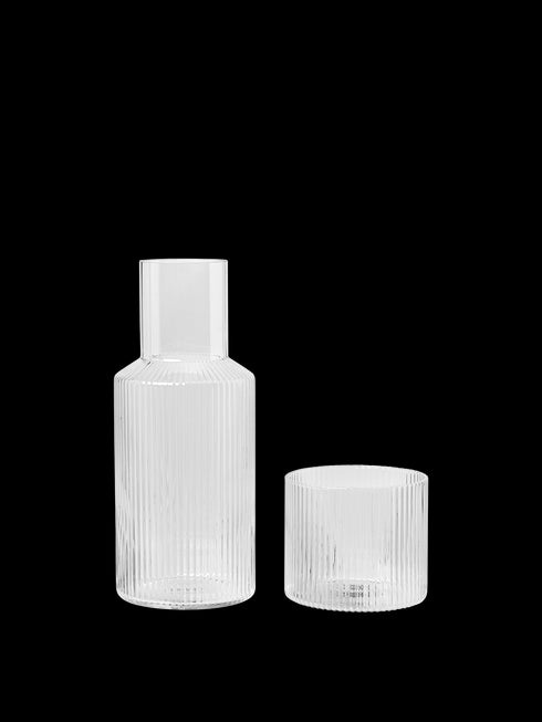 Copos Ripple Carafe Set