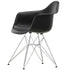 Cadeira de Plástico Eames DAR / Deep Black