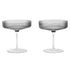 Ripple Champagne Saucer / 2 Pcs