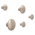 Dots Metal Coat Hooks / Set Of 5