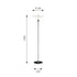 Ph 3 1/2 - 2 1/2 Floor Lamp