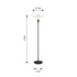 Ph 3 1/2 - 2 1/2 Floor Lamp
