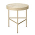 Travertine Side Table / Medium