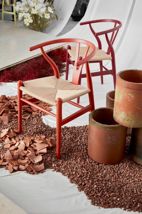 CH24 Wishbone CHair / Terracotta