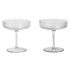 Ripple Champagne Saucer / 2 Pcs
