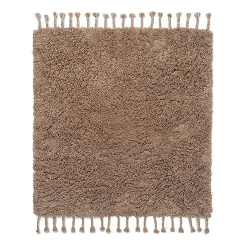 Amass Long Pile Rug / 140x140cm