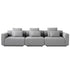 Develius D Modular Sofa with Cushions
