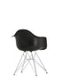Cadeira de Plástico Eames DAR / Deep Black