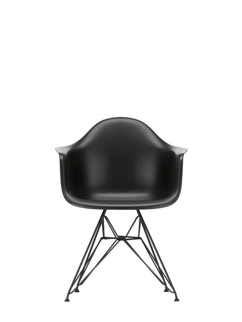 Cadeira de Plástico Eames DAR / Deep Black