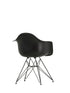 Cadeira de Plástico Eames DAR / Deep Black