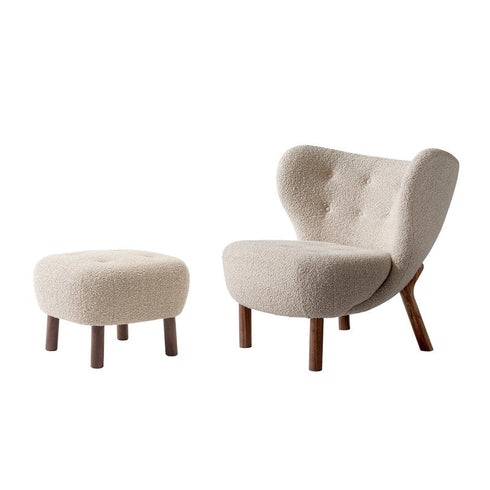 Little Petra Lounge Chair and Pouf