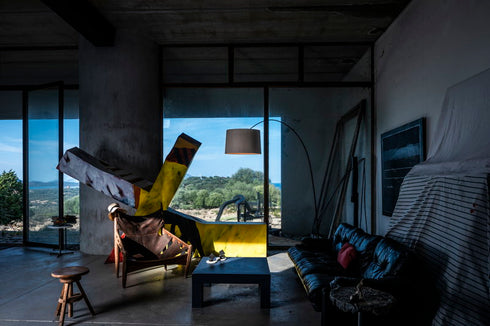 Twiggy Wood Floor Lamp