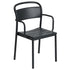 Linear Steel Armchair
