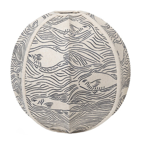 Stream Embroidered Lampshade