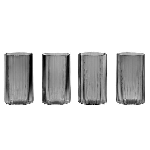 Ripple Verrines Glasses / 4 Pcs
