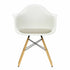 Eames DAW Plastic Armchair / Fabric Seat / Ash Base