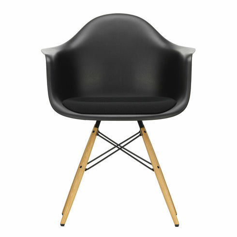 Eames DAW Plastic Armchair / Fabric Seat / Ash Base