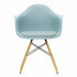 Eames DAW Plastic Armchair / Fabric Seat / Ash Base