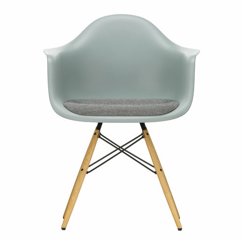 Eames DAW Plastic Armchair / Fabric Seat / Ash Base