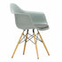 Eames DAW Plastic Armchair / Fabric Seat / Ash Base