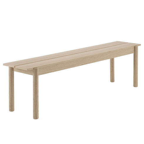 Linear Wood Bench 170x34cm