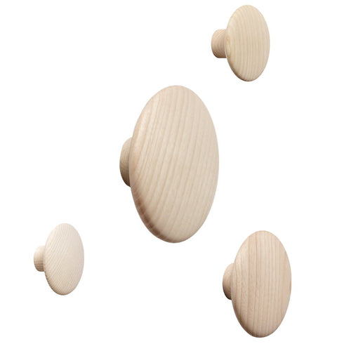 Dots Wood Coat Hook / L