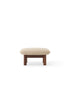 Brasilia Ottoman / Walnut