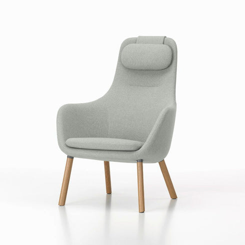 Cadeira HAL Lounge com Almofada Solta / Carvalho