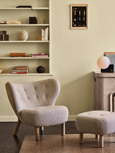 Little Petra Lounge Chair and Pouf