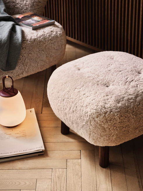 Little Petra Lounge Chair and Pouf