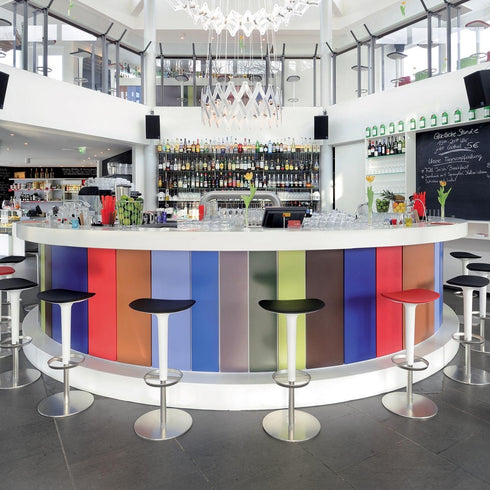 Babar Stool Frame Satinated