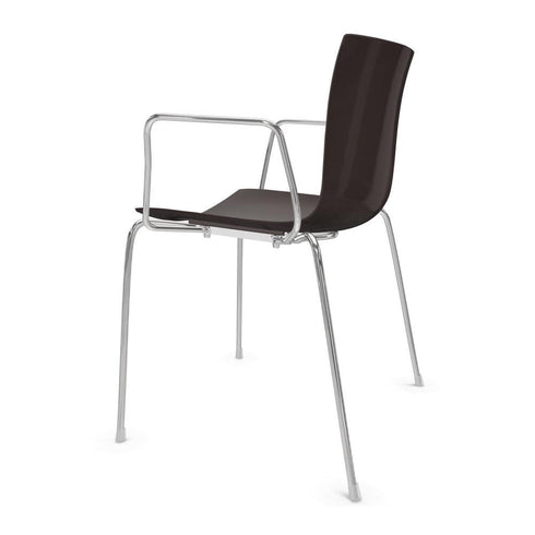 Catifa 46 0251 Armchair Unicoloured Frame Chrome