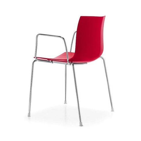 Catifa 46 0251 Armchair Unicoloured Frame Chrome