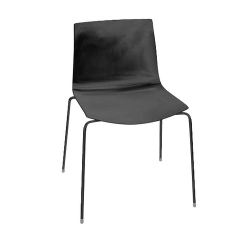Catifa 46 0251 Chair Unicoloured Frame Black