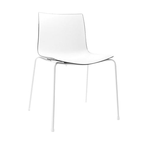 Catifa 46 0251 Chair Bicoloured Frame White