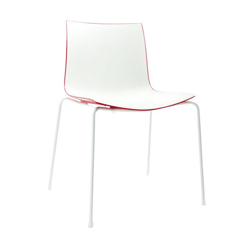 Catifa 46 0251 Chair Bicoloured Frame White