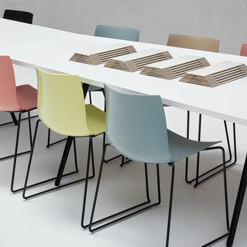 Catifa 46 0278 Chair Skids Lacquered