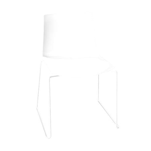 Catifa 46 0278 Chair Unicoloured Skids White