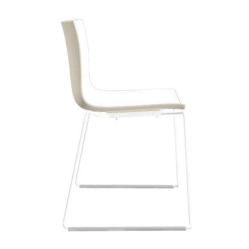 Catifa 46 0278 Chair Bicoloured Skids White