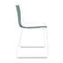 Catifa 46 0278 Chair Bicoloured Skids White