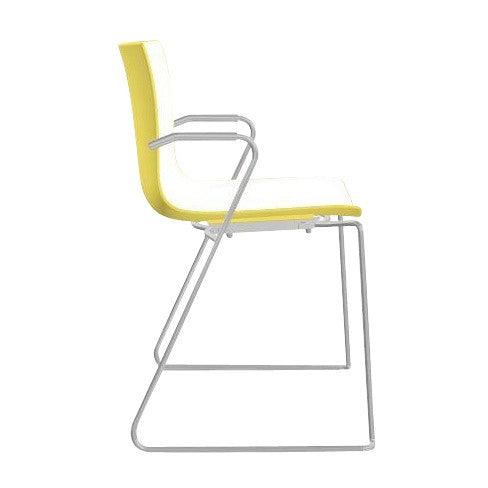Catifa 46 0287 Armchair Bicolour Skids Chrome