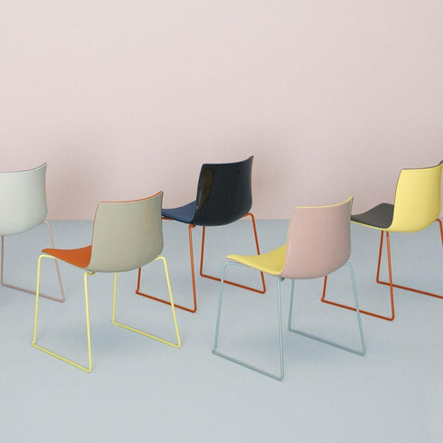 Catifa 46 0468 Duochrome Chair With Skids