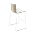 Catifa 46 0474 Bar Stool Low Bicoloured White