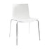 Catifa 46 Chair Unicoloured Frame Chrome