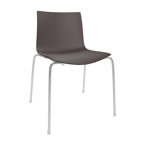 Catifa 46 Chair Unicoloured Frame Chrome
