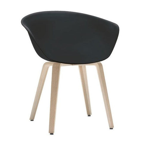 Duna 02 4203 Chair With Wood Frame